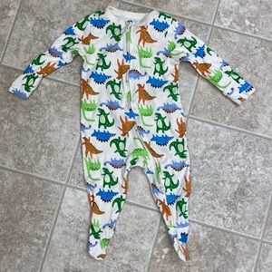 baby boy Dino print onesie
